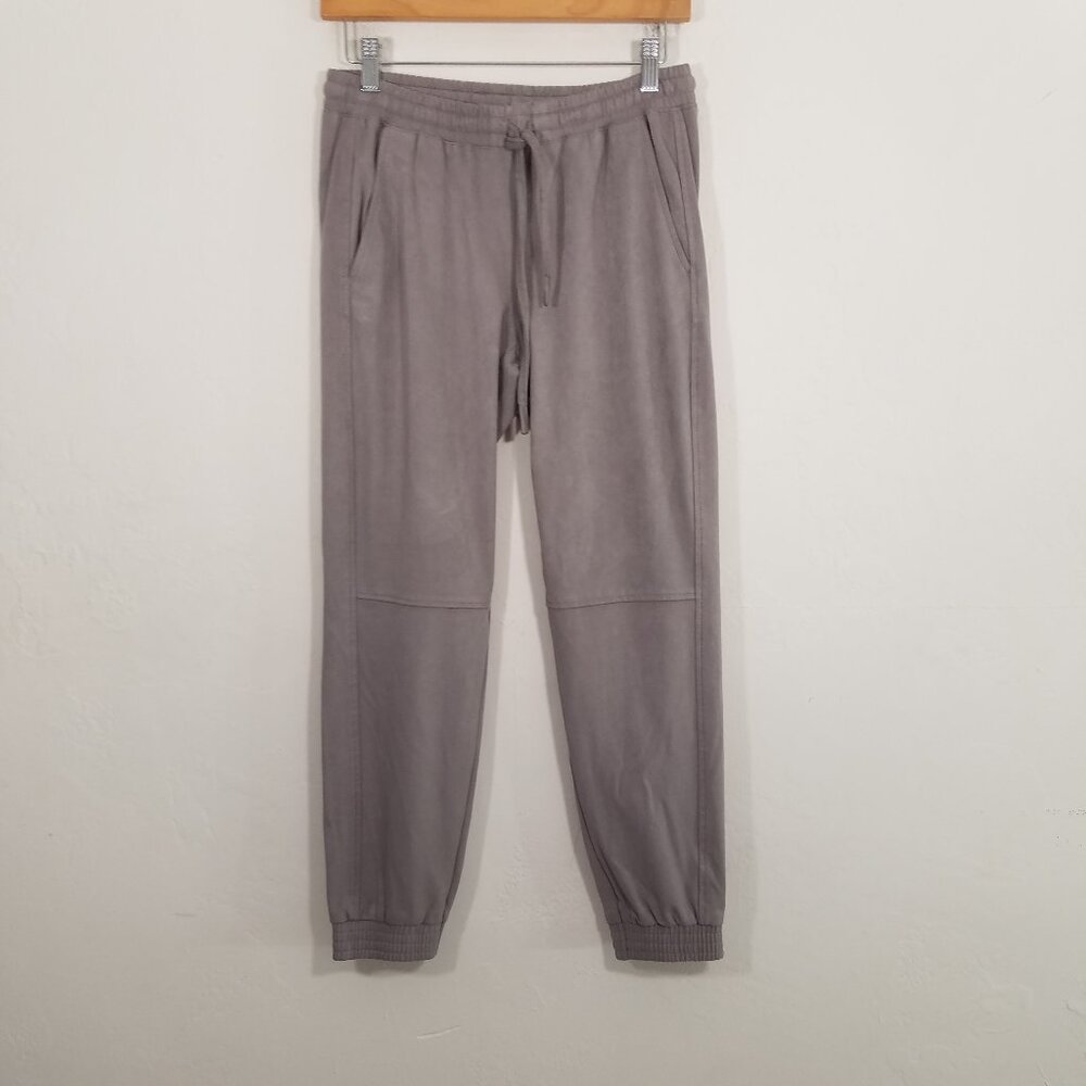 Women's Beige Tan Drawstring Jogger Pants - Picture 1 of 5